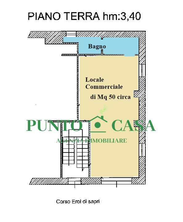 negozio in affitto a Lamezia Terme in zona Sambiase