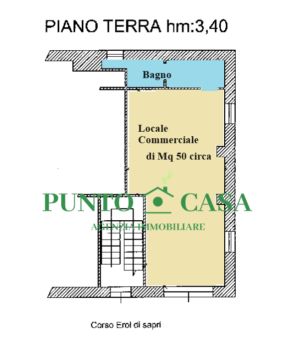 negozio in affitto a Lamezia Terme in zona Sambiase