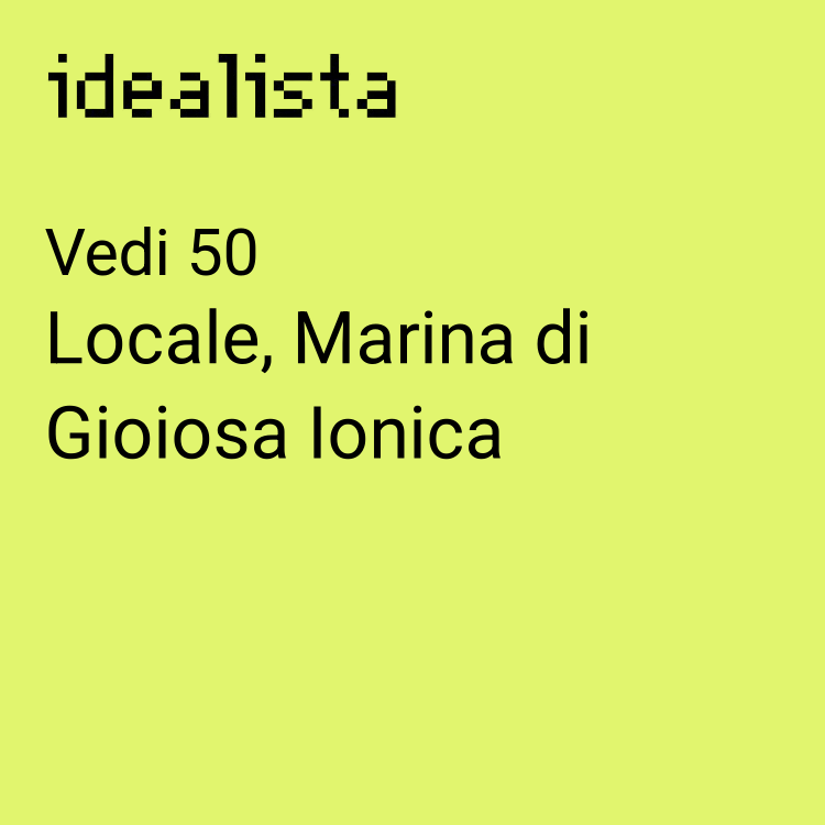 locale commerciale in affitto a Marina di Gioiosa Ionica