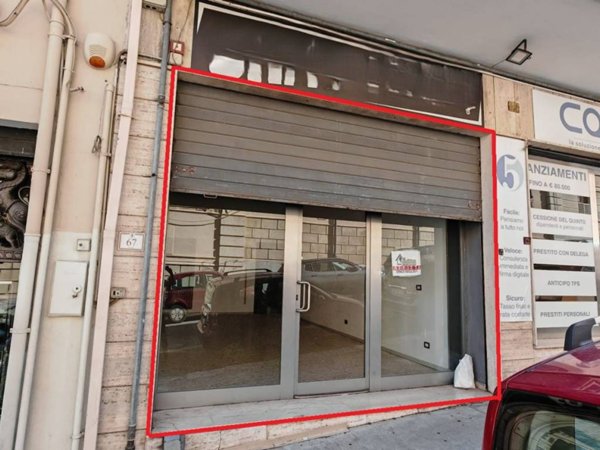 negozio in affitto a Reggio di Calabria in zona Centro Storico