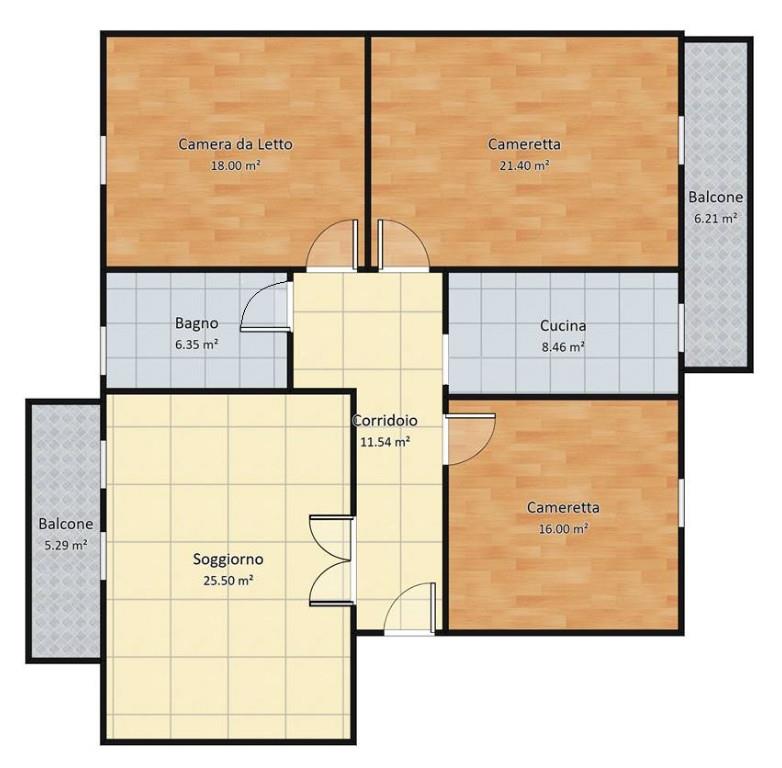 appartamento in affitto a Reggio di Calabria in zona Tremulini