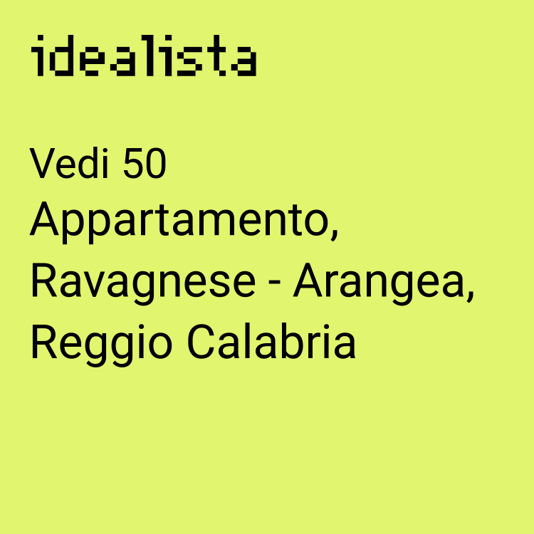 appartamento in affitto a Reggio di Calabria in zona Ravagnese