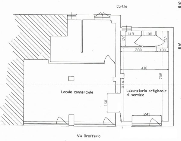 negozio in affitto ad Asti