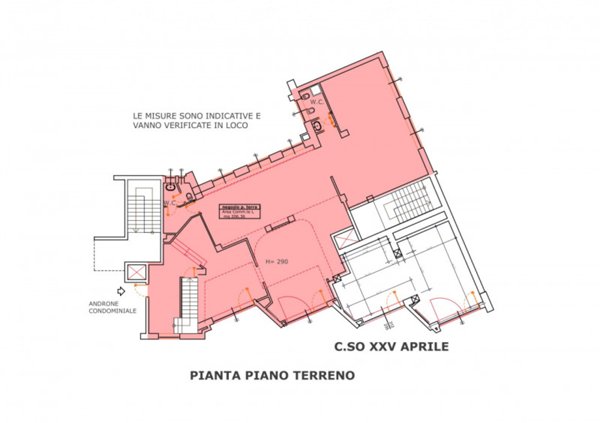 negozio in affitto ad Asti in zona Questura
