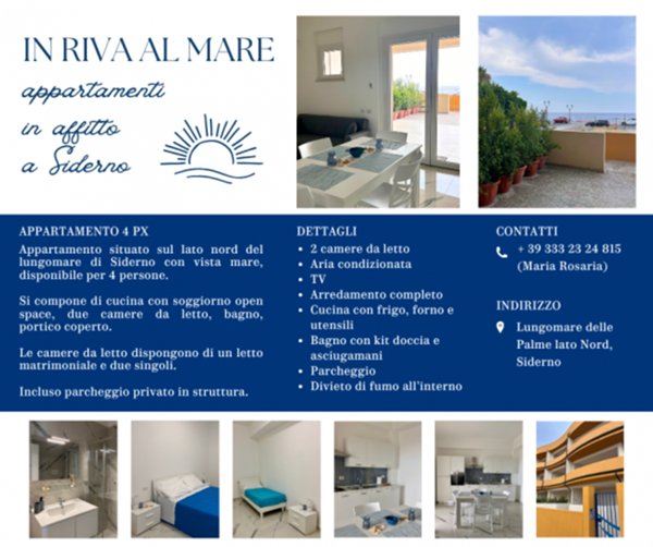 appartamento in affitto a Siderno