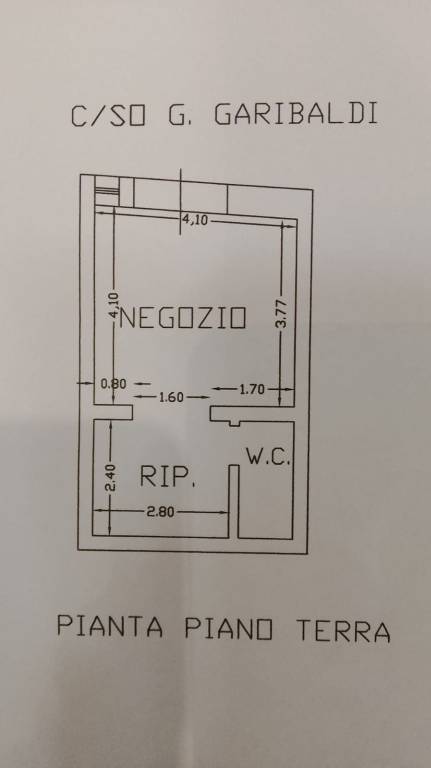 negozio in affitto a Castellammare del Golfo