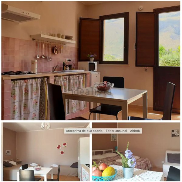 appartamento in affitto a Castellammare del Golfo in zona Scopello