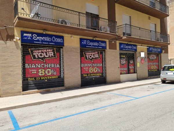 negozio in affitto a Trapani