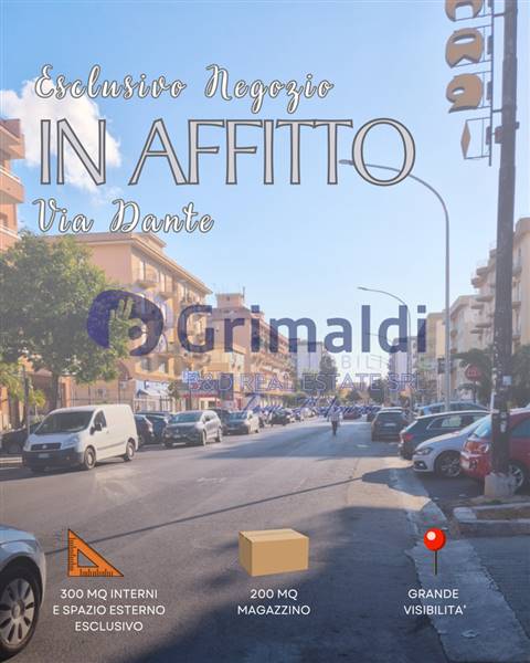 negozio in affitto a Bagheria