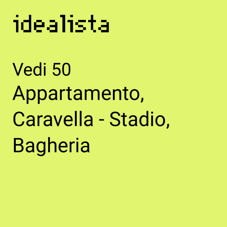 appartamento in affitto a Bagheria