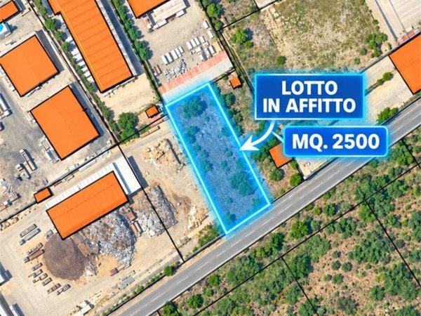 terreno in affitto a Carini in zona Bivio Foresta