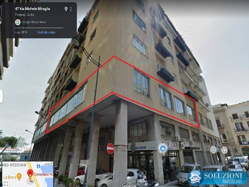 ufficio in affitto a Palermo in zona Montepellegrino