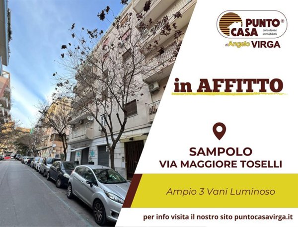 appartamento in affitto a Palermo in zona Libertà