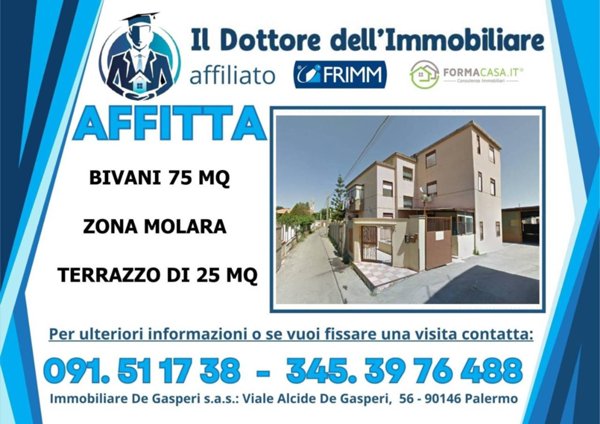 appartamento in affitto a Palermo in zona Altarello