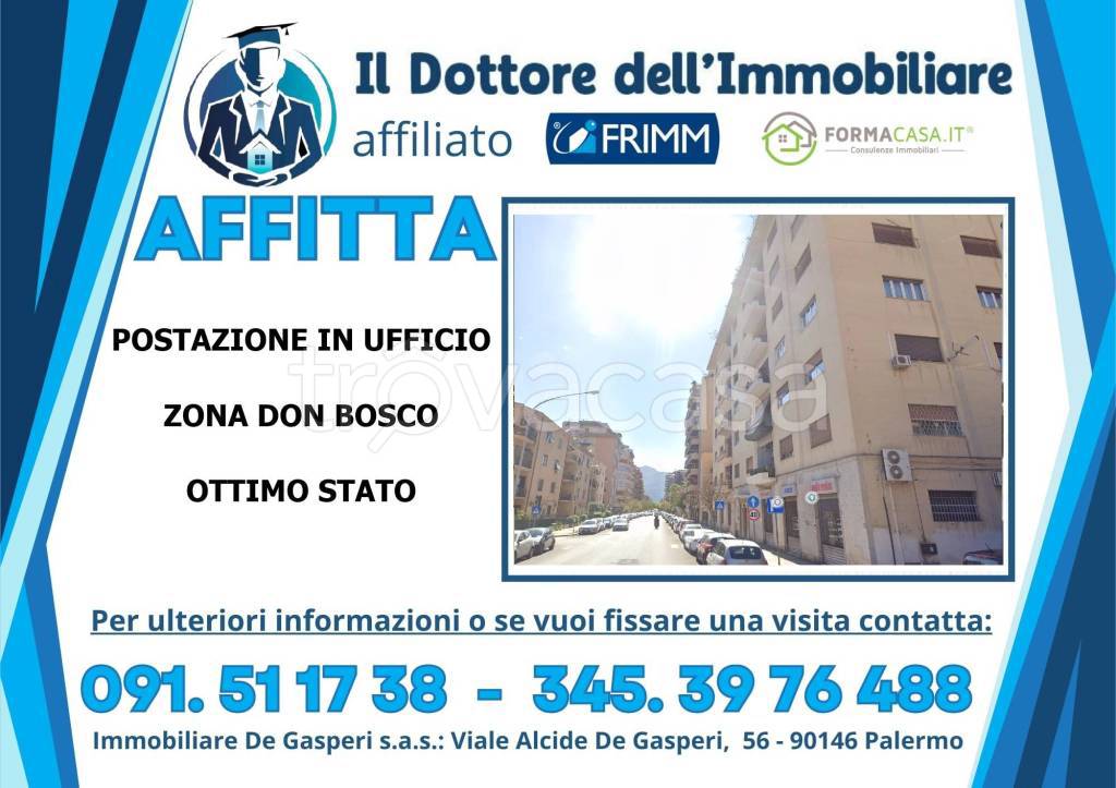 ufficio in affitto a Palermo