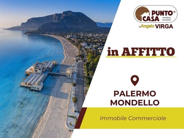 negozio in affitto a Palermo in zona Mondello