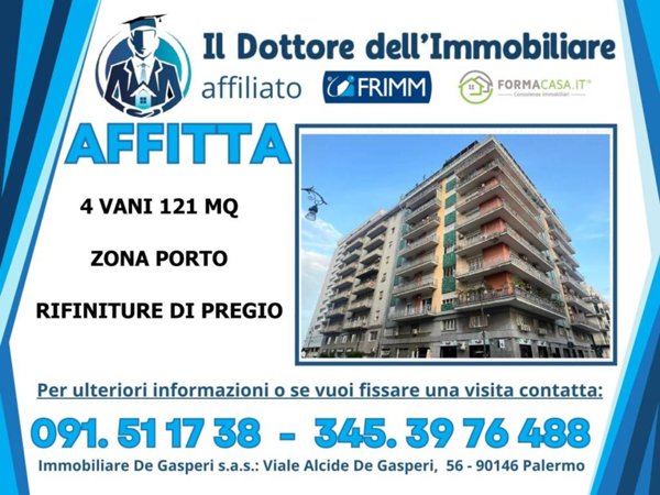 appartamento in affitto a Palermo
