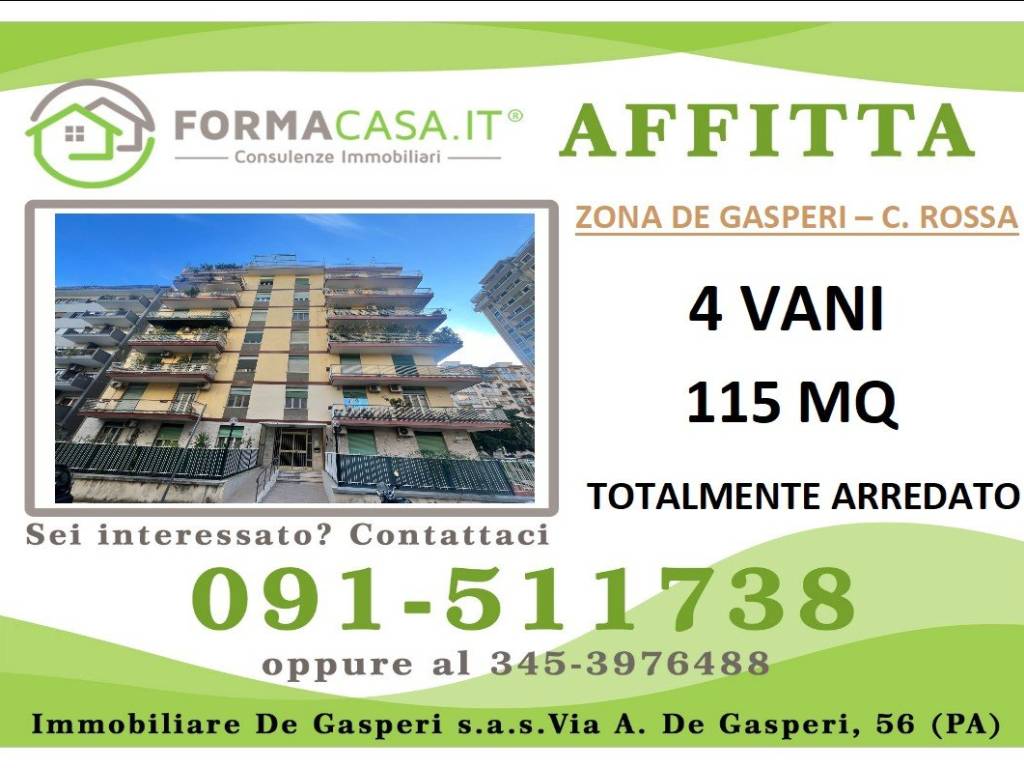 appartamento in affitto a Palermo in zona Politeama