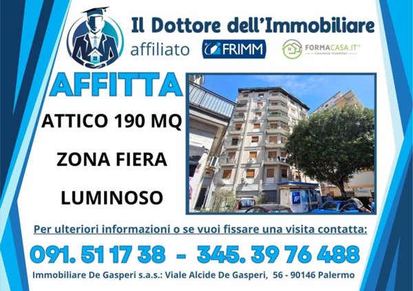 appartamento in affitto a Palermo in zona Montepellegrino