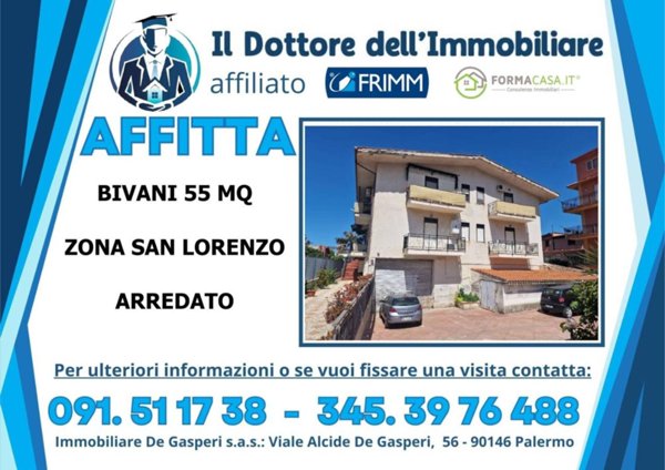 appartamento in affitto a Palermo in zona San Lorenzo