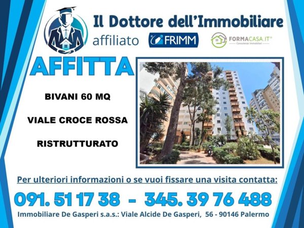 appartamento in affitto a Palermo in zona Libertà
