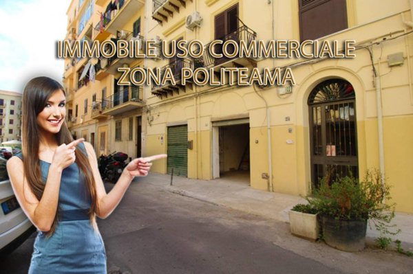 locale commerciale in affitto a Palermo in zona Politeama