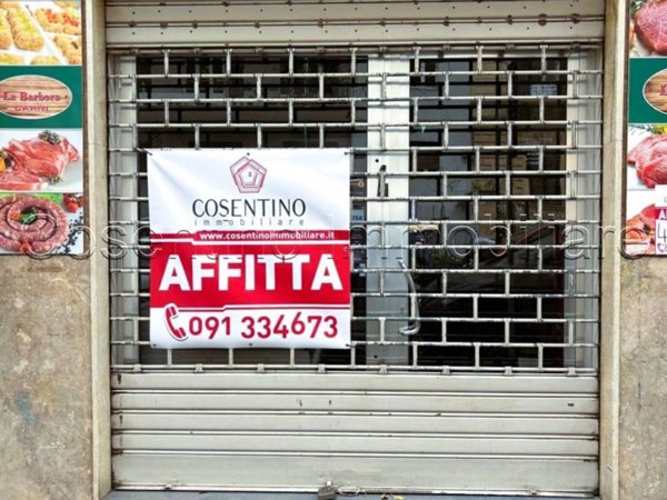 negozio in affitto a Palermo in zona Politeama