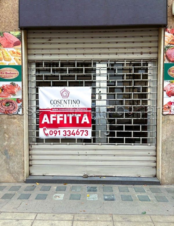 negozio in affitto a Palermo in zona Politeama
