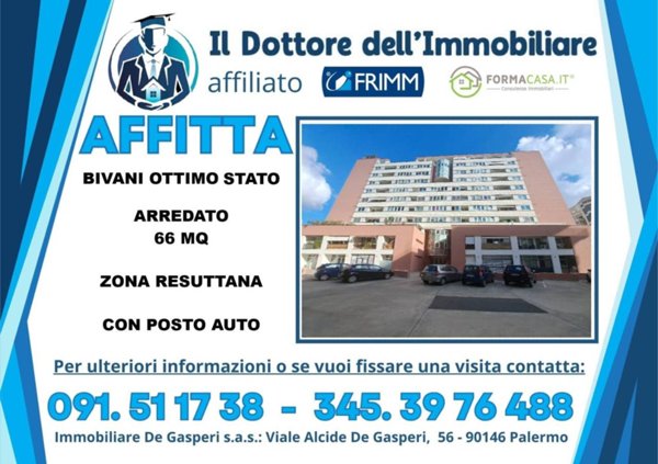 appartamento in affitto a Palermo in zona Resuttana
