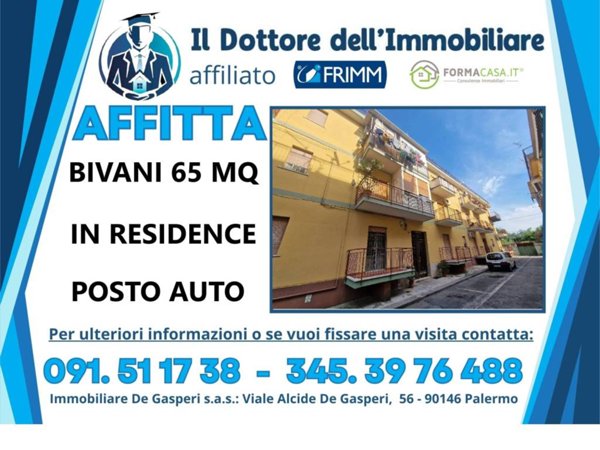 appartamento in affitto a Palermo in zona Cruillas