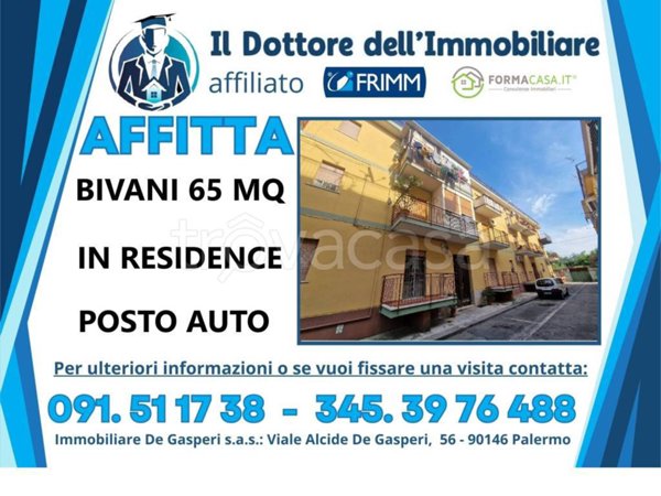 appartamento in affitto a Palermo in zona Cruillas