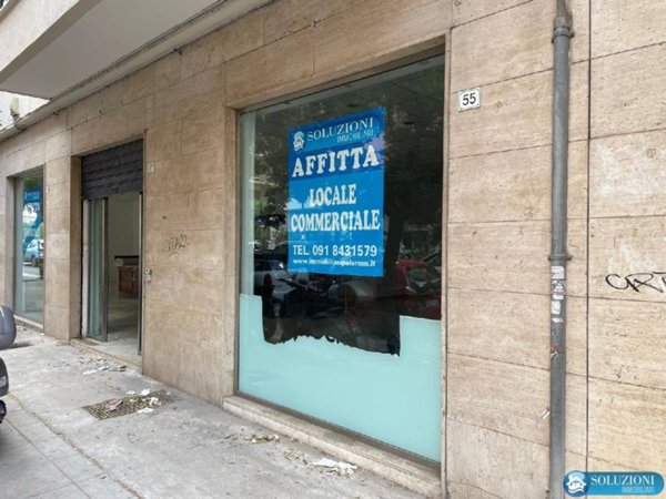 negozio in affitto a Palermo in zona Politeama