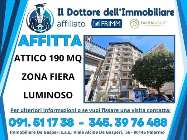 appartamento in affitto a Palermo in zona Montepellegrino