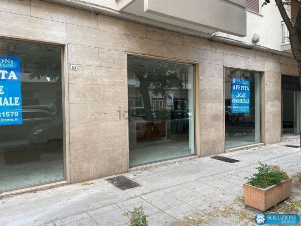 locale commerciale in affitto a Palermo in zona Libertà
