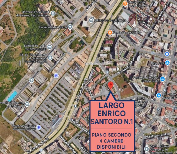 appartamento in affitto a Palermo