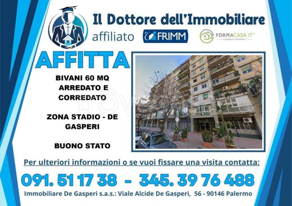 appartamento in affitto a Palermo in zona Resuttana