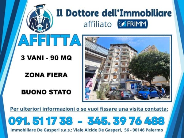 appartamento in affitto a Palermo in zona Montepellegrino