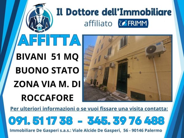 appartamento in affitto a Palermo in zona Libertà