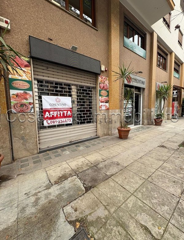 locale commerciale in affitto a Palermo in zona Libertà