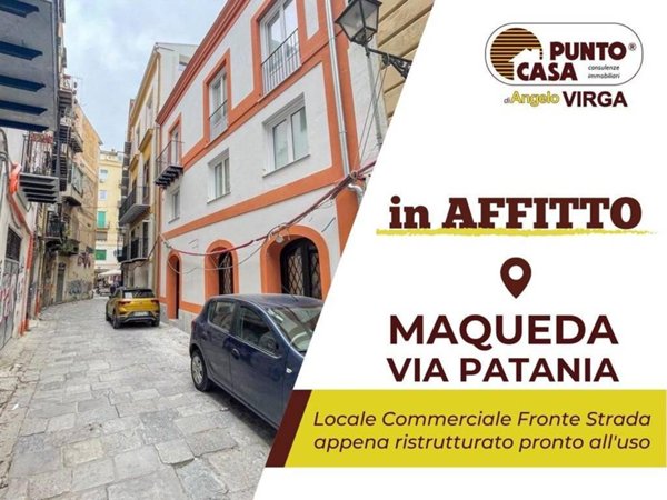 negozio in affitto a Palermo in zona Centro storico