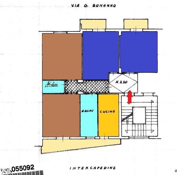 appartamento in affitto a Palermo in zona Libertà
