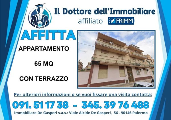 appartamento in affitto a Palermo in zona Cruillas