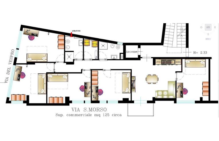 appartamento in affitto a Palermo