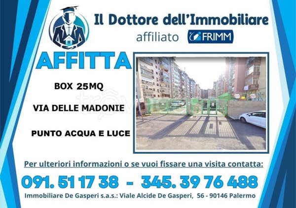 locale di sgombero in affitto a Palermo in zona Politeama