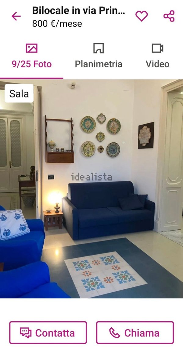 appartamento in affitto a Palermo