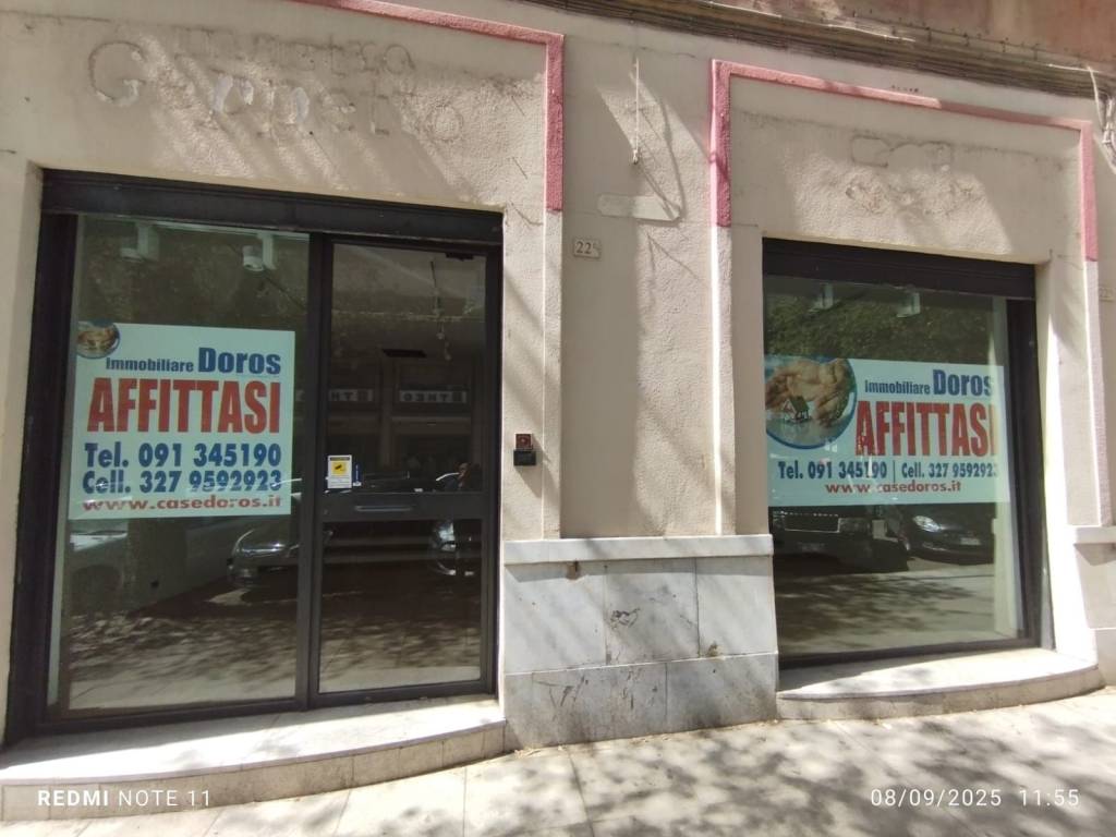 negozio in affitto a Palermo in zona Libertà