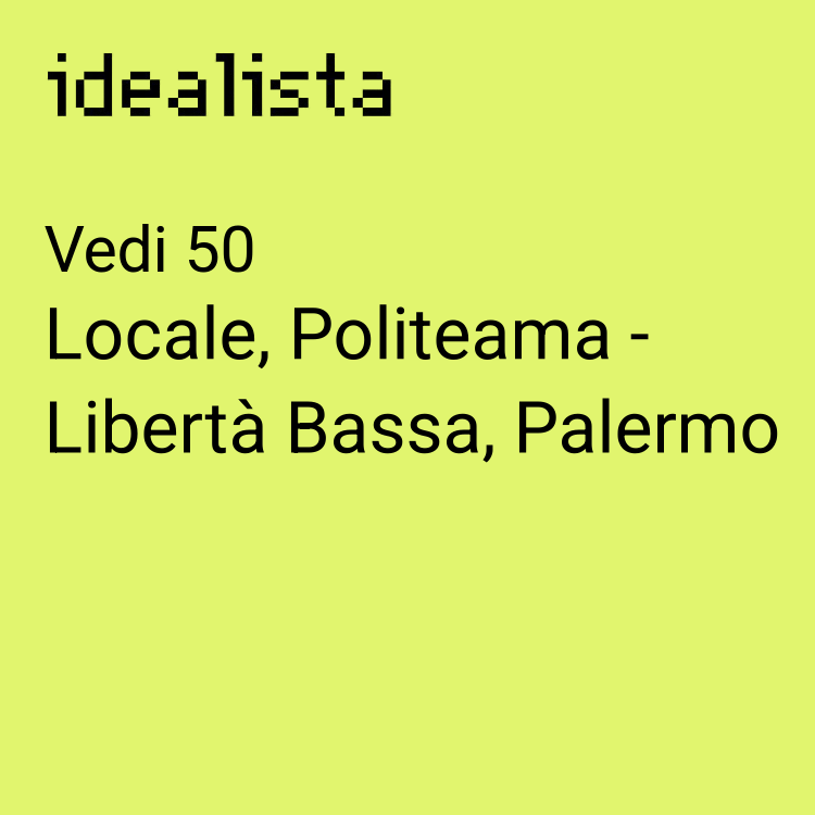 negozio in affitto a Palermo in zona Libertà