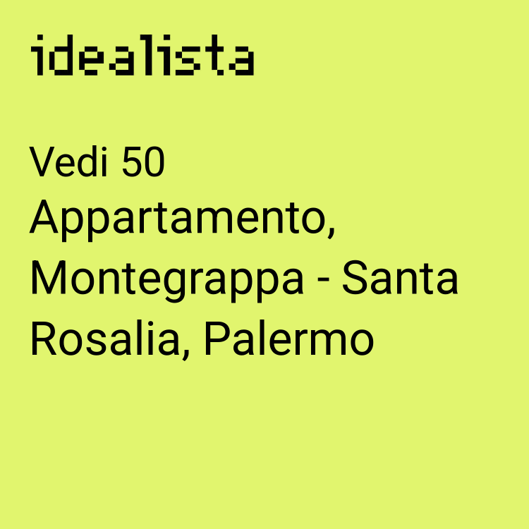 appartamento in affitto a Palermo in zona Montegrappa / Santa Rosalia