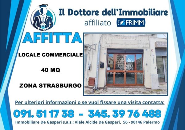 negozio in affitto a Palermo in zona San Lorenzo