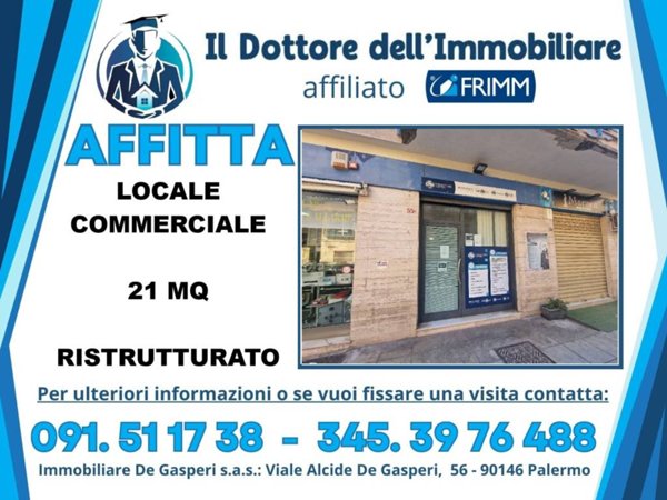 negozio in affitto a Palermo in zona Calatafimi / Cuba